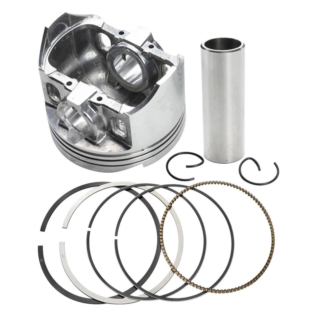 Motorcycle Cylinder Piston Ring Kits For Honda KW3 250 Bore size 70.25mm