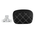 Passenger Back Rest Sissy Bar Pad Fit For Harley Touring Road King Glide