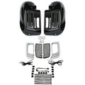 Lower Vented Fairing Water-Cooled Signal Light Fit For Harley Road Glide 14-2024