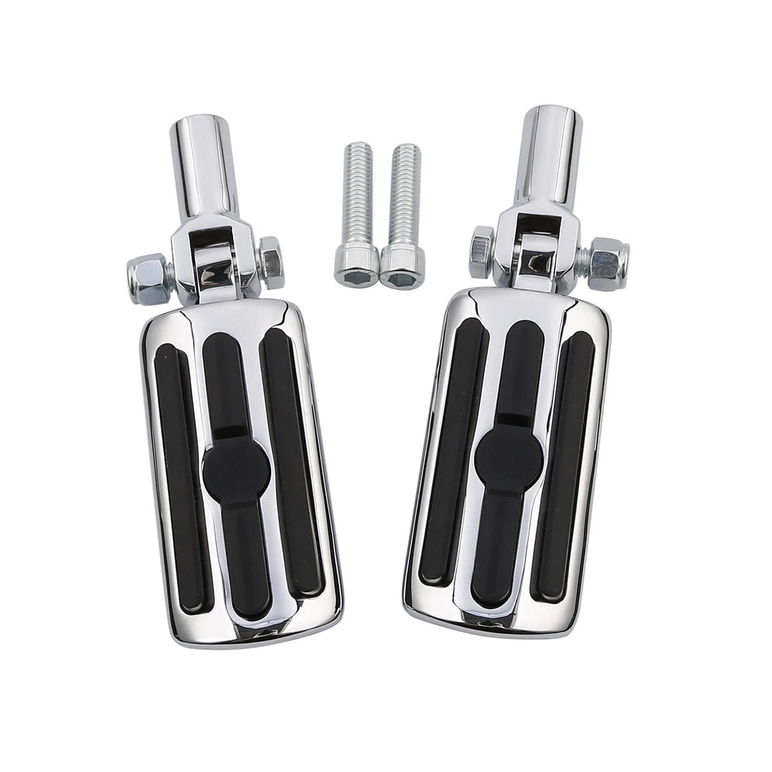 Passenger Footpeg Rest Clevis Mounting Fit For Harley Softail Deluxe Flstn 00-06