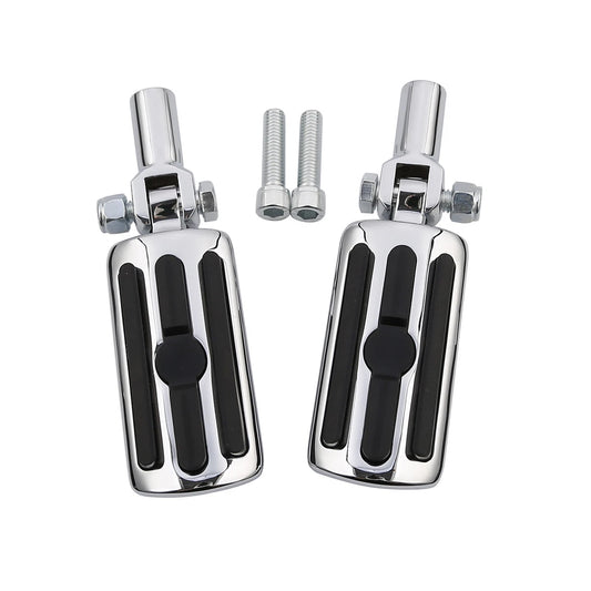 Passenger Footpeg Rest Clevis Mounting Fit For Harley Softail Deluxe Flstn 00-06