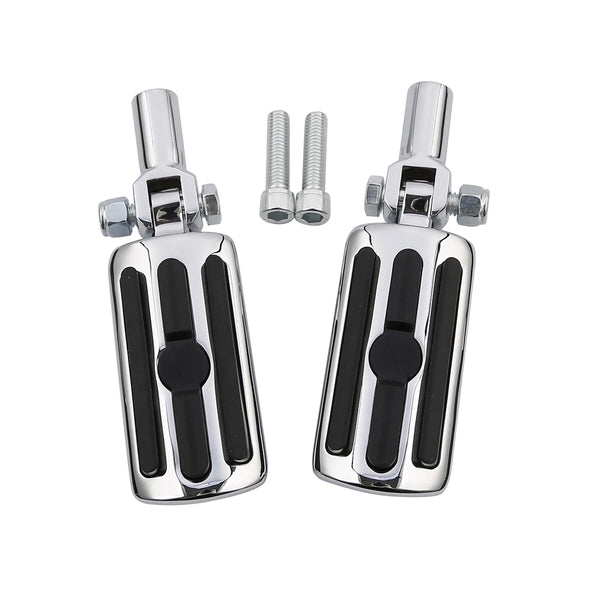 Passenger Footpeg Rest Clevis Mounting Fit For Harley Softail Deluxe Flstn 00-06