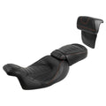 Driver Passenger Seats Backrest Fit For Harley Cvo Street Road Glide 14-23
