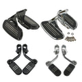 Passenger Footboard 1-1/4'' Foot Pegs Fit For Harley Touring Street Glide 93-22