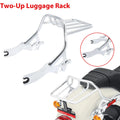 Chrome Two-Up Luggage Rack Fits For Harley Davidson Softail Fat Bob 2018-2025