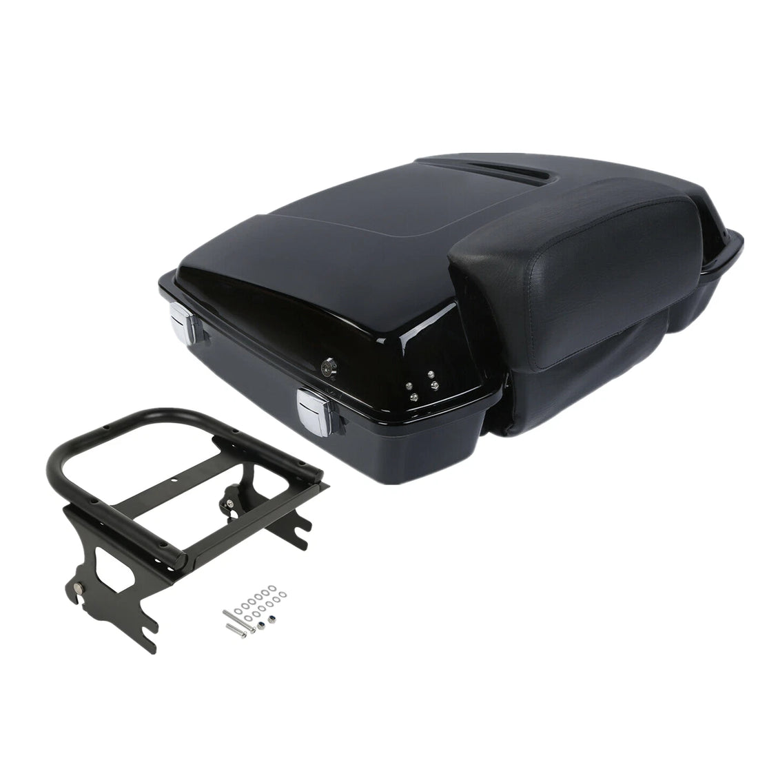 Razor Trunk Backrest Mount Rack Fit For Harley Touring Street Glide 97-08