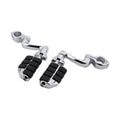 Highway Foot Pegs 1 1/4" Engine Guard Clamps Fit For Harley Touring Softail Dyna