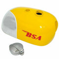 Fit For BSA B25 B40 B44 C15 Victor Enduro Aluminum Yellow Fuel Tank