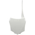 UFO Front Number Plate White For Kawasaki KX85 2014-2025