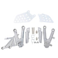 Front Driver Rider Foot Pegs Footrests Bracket Fit For Honda CBR1000RR 2004-2007