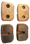 4 Pastillas DE Freno Zapatos Mini Pocket Chopper Bicicleta Scooter 47CC 49CC