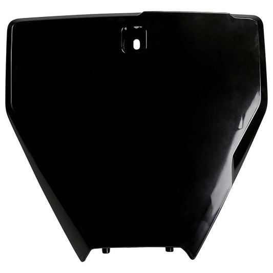 UFO Front Number Plate Black For Husqvarna FX 350 2017-2022
