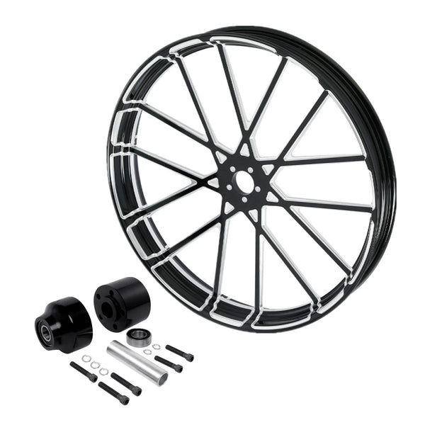 32'' Front Wheel Rim Hub Single Disc Fit For Harley Touring Road King 1997-2020