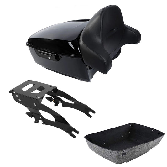 King Tour Trunk Mount Rack Fit For Indian Chieftain 2014-2024 Roadmaster 2015-24