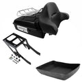 Chopped Trunk Backrest Rack Mount Fit For Harley Heritage Classic Softail 18-26