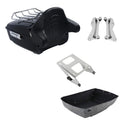 King Trunk Backrest Pad Rack Mount Docking Fit For Harley Cvo Road Glide 14-2026