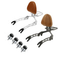 Passenger Backrest Sissy Bar / Mounting Spools Fit For Indian Scout 15-24 Sixty