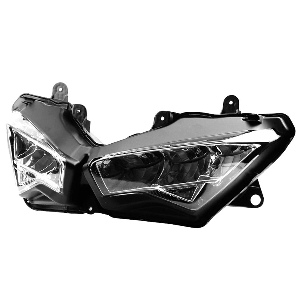 Brand New Headlight Assembly Headlamp Light Fit For Kawasaki Ninja 250 2018-2022