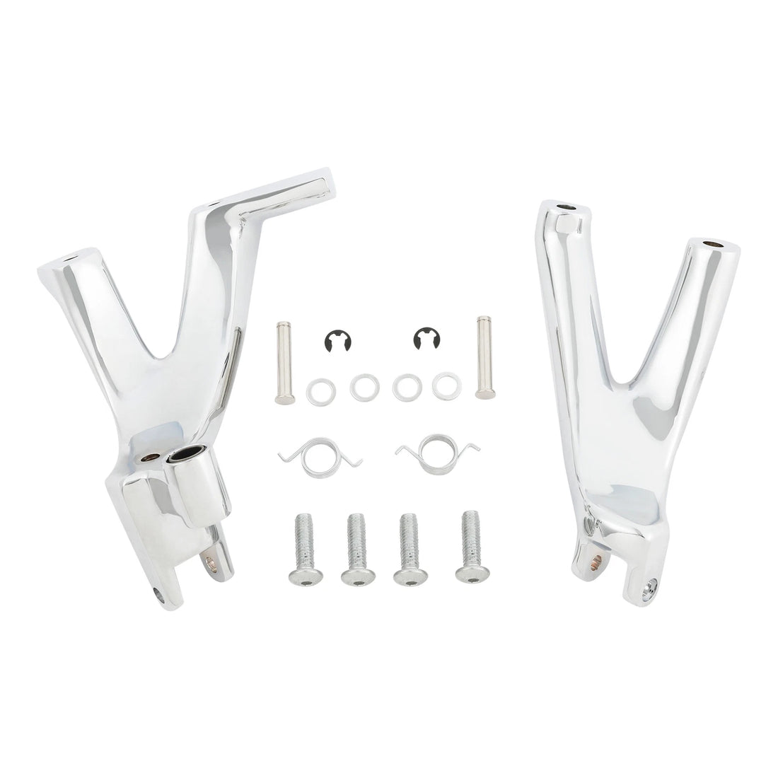 Forward Controls Mount Fit For Harley Softail Fat Bob Sport Glide 2018-26 Chrome
