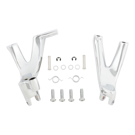 Forward Controls Mount Fit For Harley Softail Fat Bob Sport Glide 2018-26 Chrome