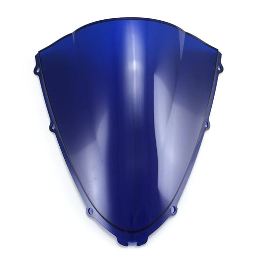 Blue Motorcycle Windshield Windscreen For Kawasaki Ninja ZX-14R 2006-2021