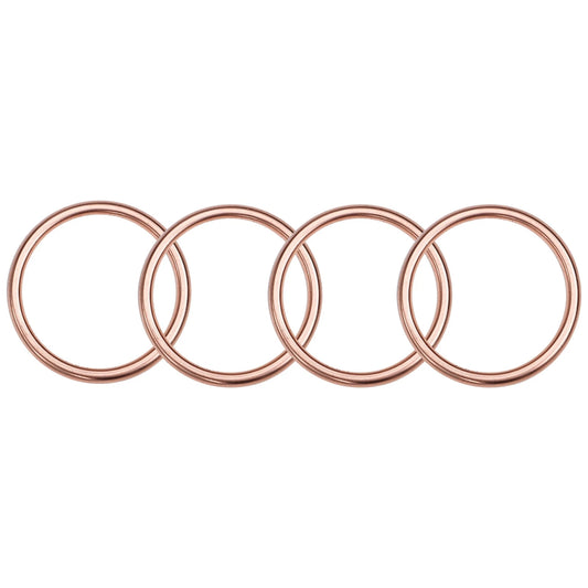 4pcs Exhaust Pipe Gasket For Honda CRF300L 2021-2022 Rebel 300 2017-2023 CBR300R