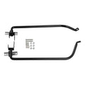 Black Saddlebags Support Bracket Kit Fit For Harley Street Road Glide 2014-2024