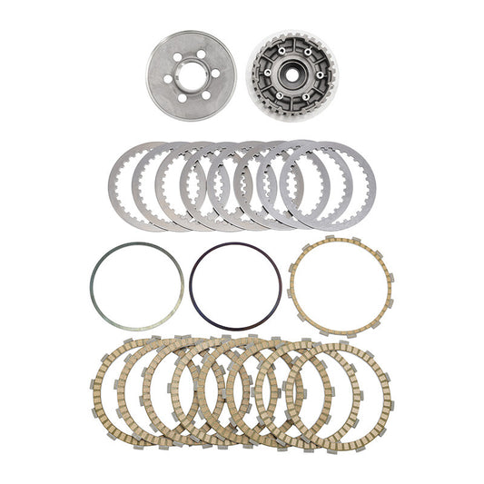 Clutch Pressure Plate & Clutch Plates Kit Fit For Harley Street Glide 2011-2016