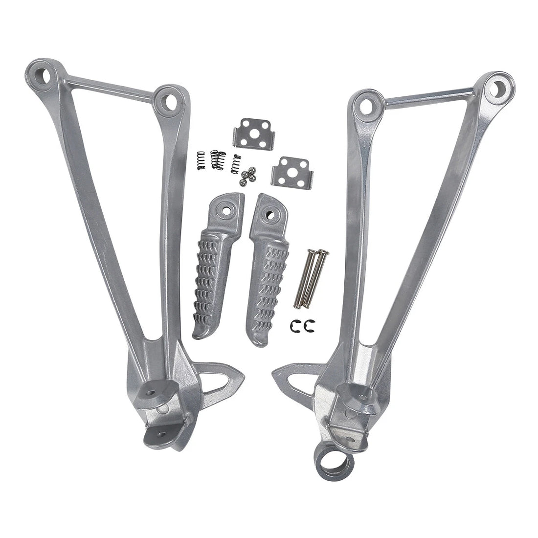 Fit For Kawasaki Ninja ZX6R 2009-2025 Rear Passenger Foot Peg Rest Set