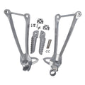 Fit For Kawasaki Ninja ZX6R 2009-2025 Rear Passenger Foot Peg Rest Set