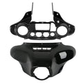 Vivid Black Outer & Inner Batwing Fairings Fits For Harley Electra Glide 2014-24