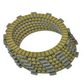 6PC Friction Clutch Discs Plates For Kawasaki Vintage KR250 D1 KR1R C1 KR1S 1989
