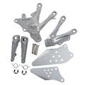Front Footrest Footpeg Bracket Fit For Kawasaki ZX10R ZX 10R 2006-2010 2007 US