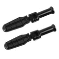Black Rear Passenger Foot Pegs / Mount Fit For Harley Softail Standard 2018-2025