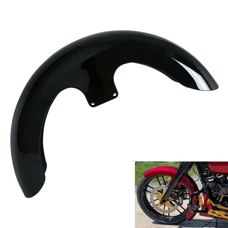 23" Wrap Custom Front Fender Fit For Harley Bagger Street Glide Road King 97-13