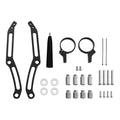 Remote Reservoir Rear Suspension Shocks Bracket Fit For Harley Road Glide 14-24