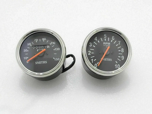 For Smith Speedometer 0-150MPH Rpm Tachometer for BSA Triumph Norton Ajs
