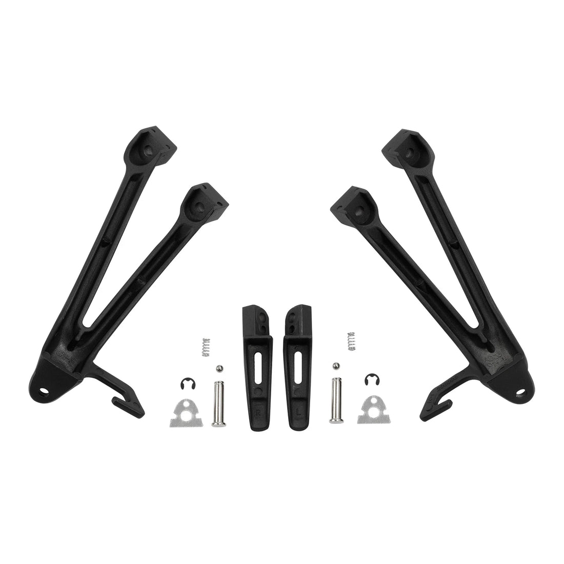 Rear Footrests Foot pegs Bracket Mount Fit For Suzuki GSXR600 GSXR750 2006-2007