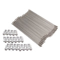 Tusk Motorcycle Spoke Kit - Front 21" Silver Spoke/Silver Nipple For KTM 150 SX