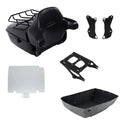 King Trunk Pad Mount Rack Docking Plate Fits For Harley Electra Road Glide 14-26