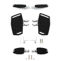 Driver Footboards Floorboard Passenger Footpegs Pegs Fit For BMW R18 B 2021-2024