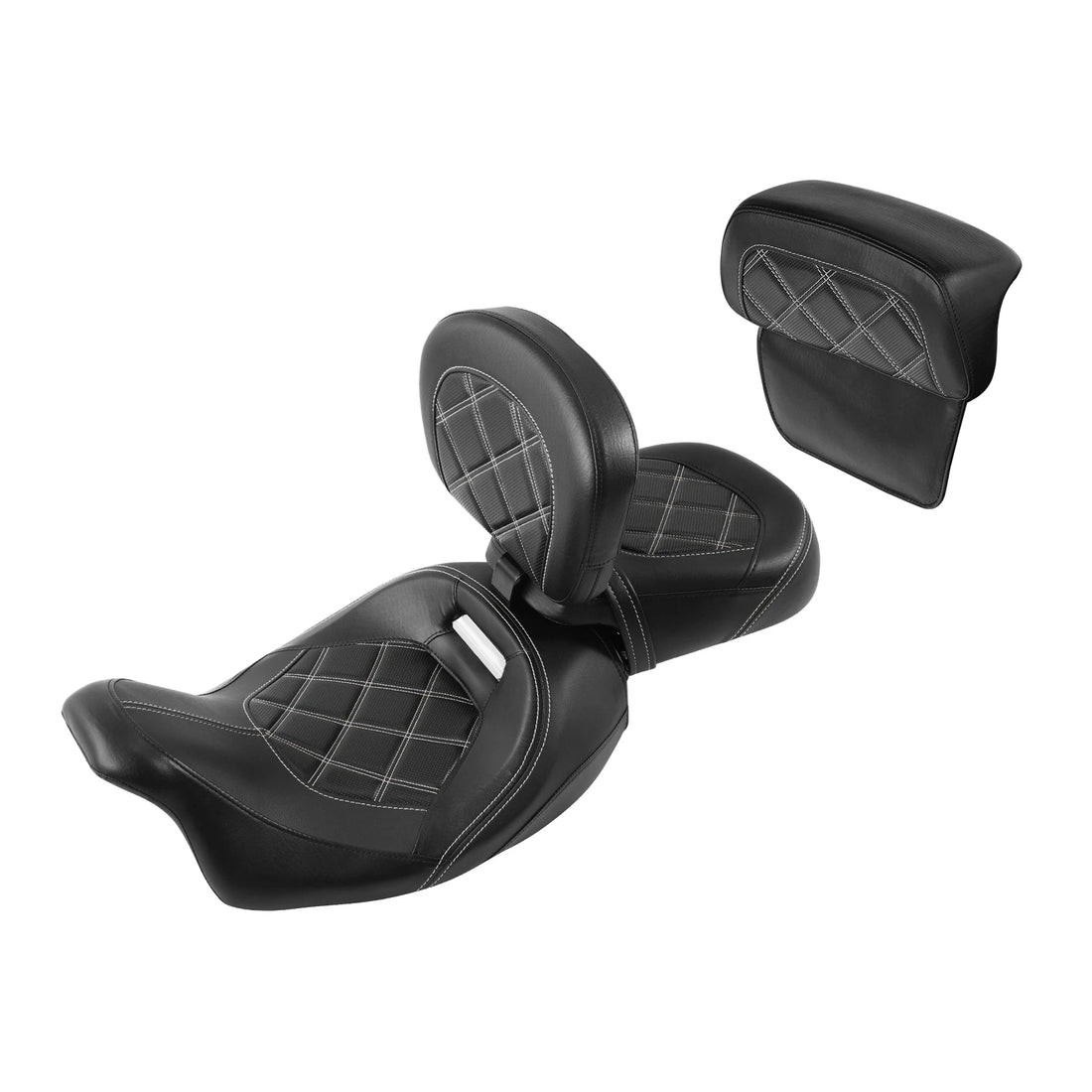 Driver Passenger Seat & Backrest Fit For Harley Touring Cvo Road Glide 14-2023