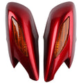 Red Rear View Mirrors Orange Turn Signals Lens Fit For Honda ST1300 2002-2011 03