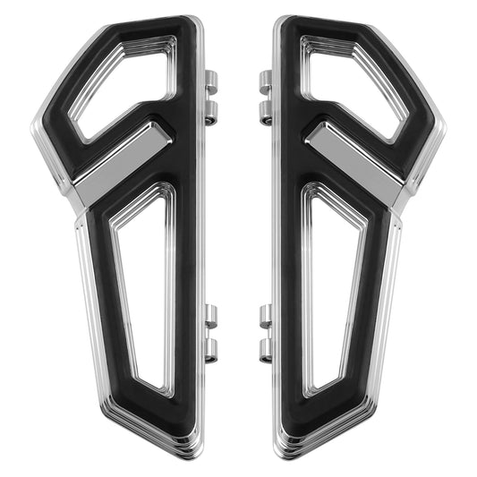 Rider Floorboards Footboards Fit For Harley Touring 2000-2024 Softail 2000-2017