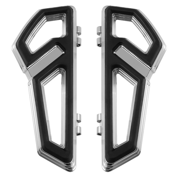 Rider Floorboards Footboards Fit For Harley Touring 2000-2024 Softail 2000-2017