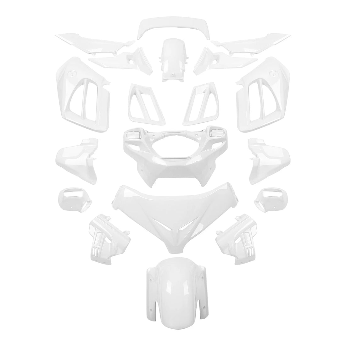 Fairings Body Work Fit For Honda Goldwing GL1800 2012-2017 Pearl Fadeless White