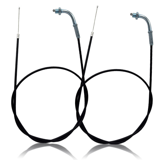 2) Cable Del Acelerador DE 48" Para Bicicleta Motorizada 60CC 70CC 80CC