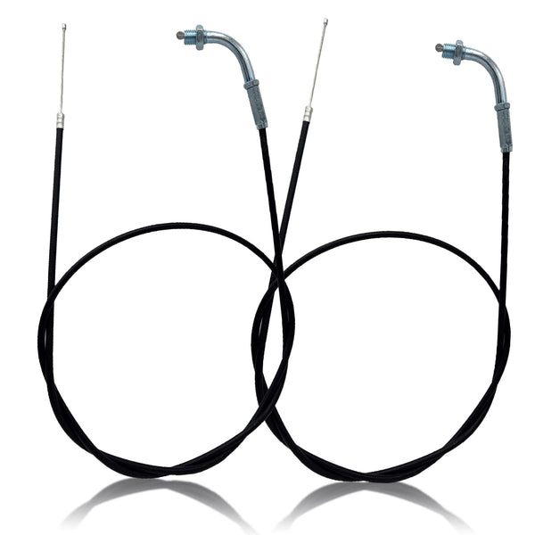2) Cable Del Acelerador DE 48" Para Bicicleta Motorizada 60CC 70CC 80CC