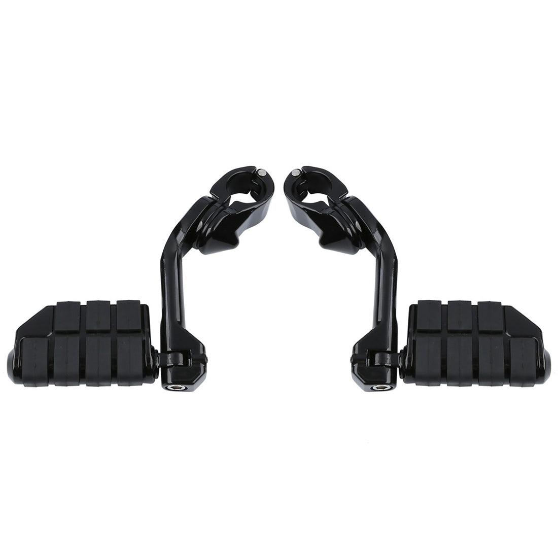 1-1/4" Highway Bar Engine Guard Long Angled Footpegs Fit For Harley Sportster XL