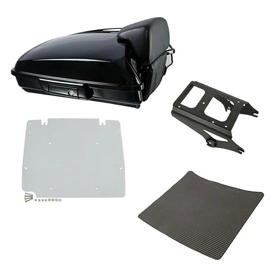 Razor Trunk Backrest Mount Plate Fit For Harley Touring Road King 09-13 12